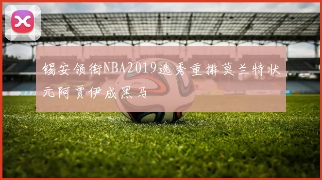 锡安领衔NBA2019选秀重排莫兰特状元阿贾伊成黑马